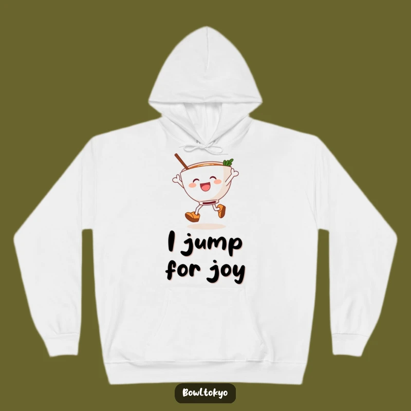 Cozy Funny Ramen Clog Dancer Hoodie, Warm Noodle Bowl Gift for Winter Comfort and Laughter Poses