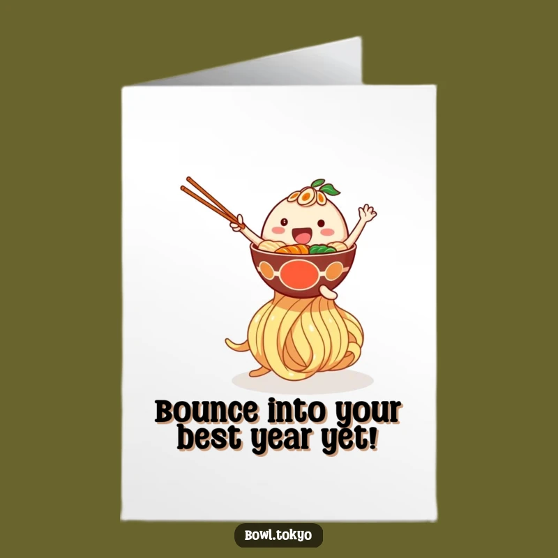 Bounce into Birthday Fun: Free Printable Ramen Card!