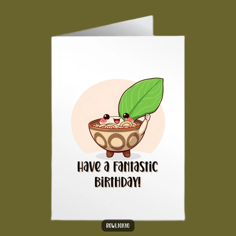 Free Printable Ramen Birthday Card: Nori Offering - Funny Downloadable Gift