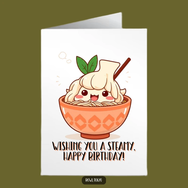 Free Printable Birthday Card: Cozy Kawaii Ramen Birthday Bliss!