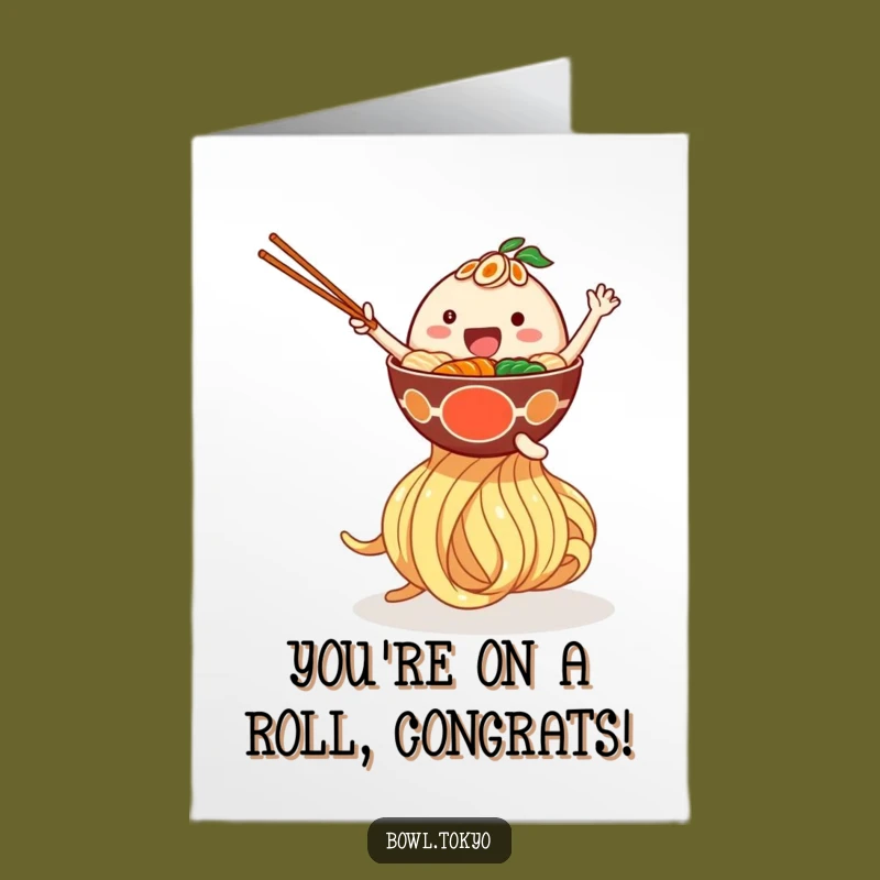 Free Printable Ramen Congrats: Bounce into Celebration!