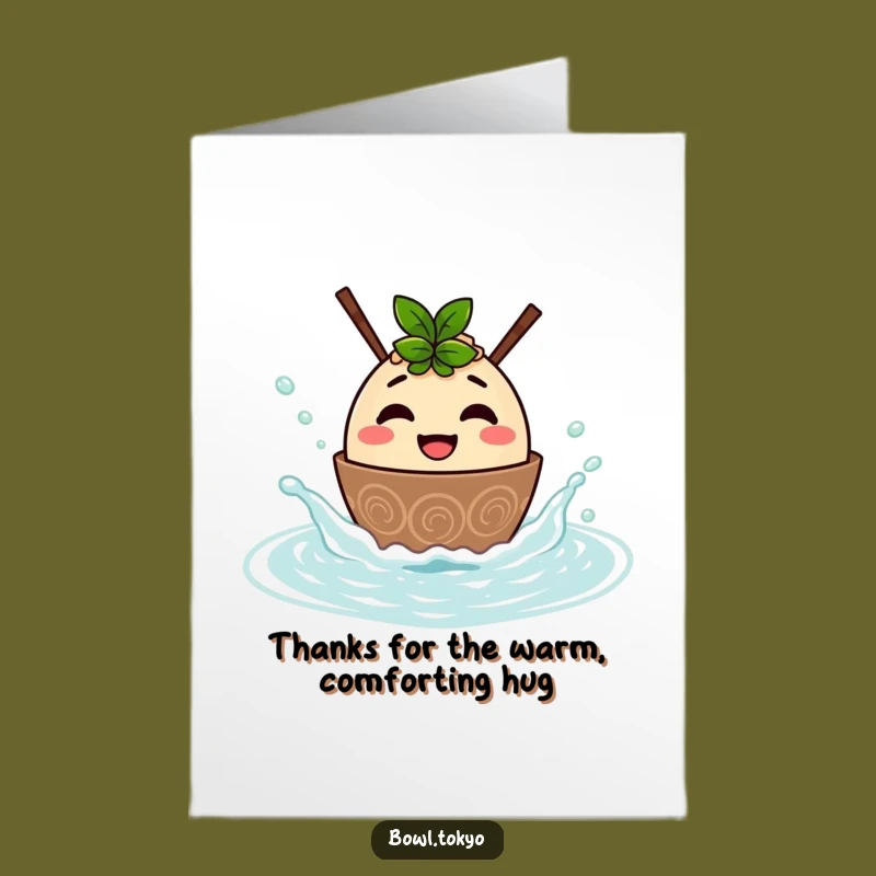 Free Printable Noodle Thanks Card: Show Gratitude with a Ramen Splash!