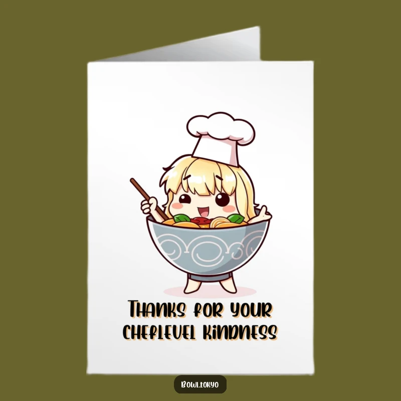 Free Printable Chef Ramen Thanks: Dramatic Appreciation!