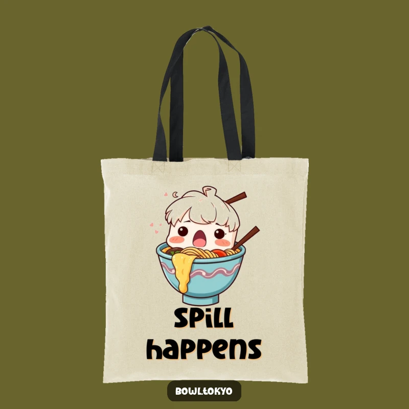 Funny Noodle Explosion Ramen Tote Bag, a Shocking and Useful Gift